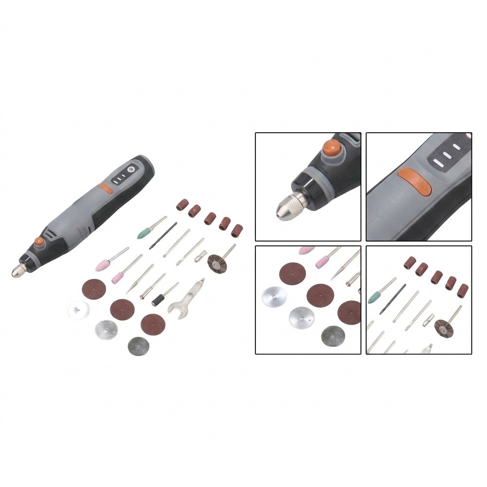 80W Güçlü, Kablosuz Döner Alet - Cordless Rotary Tool Kit Accessories incelemesi ve fiyatı