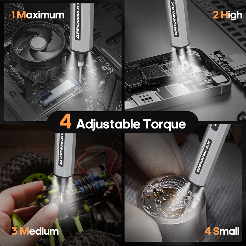 ARROWMAX Hassas Elektrikli Tor - Electric Screwdriver Rechargeable Usb incelemesi ve fiyatı