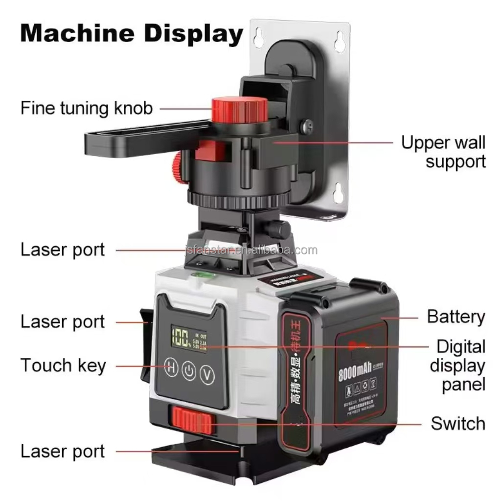 ATVNew Dijital 16 Çizgili Yeşi - Laser Level 16 Lines 4D Green incelemesi ve fiyatı