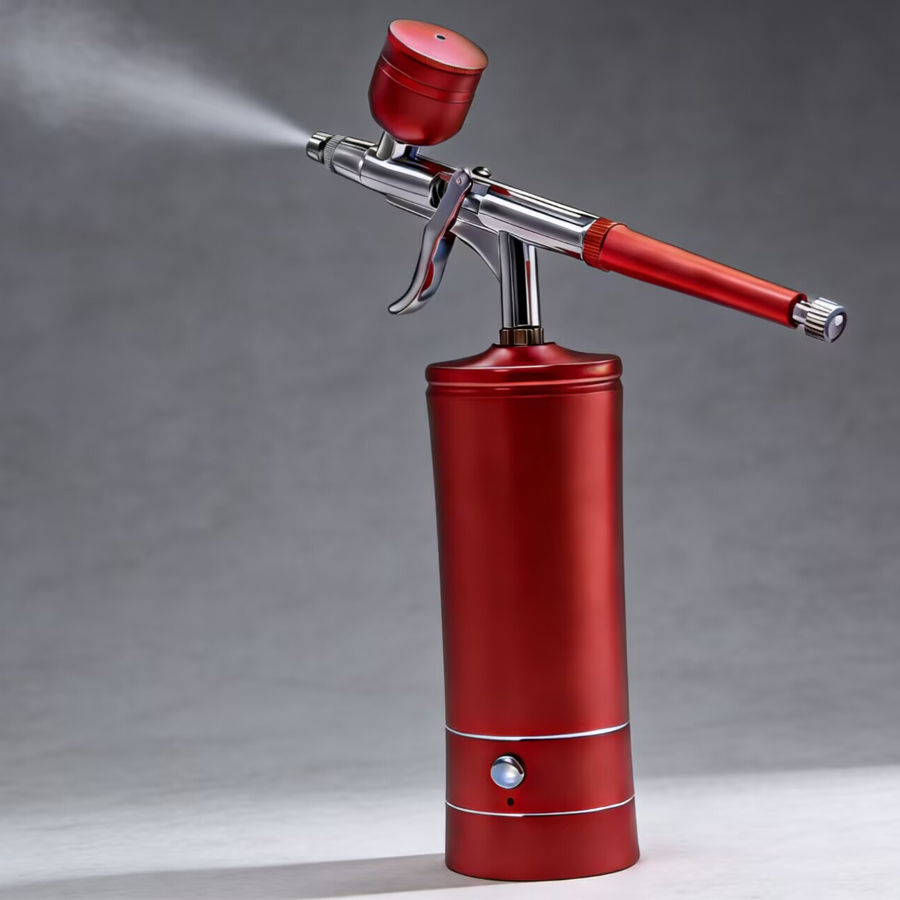Taşınabilir, Şarj Edilebilir,  - Airbrush Kit With Mini Compressor incelemesi ve fiyatı