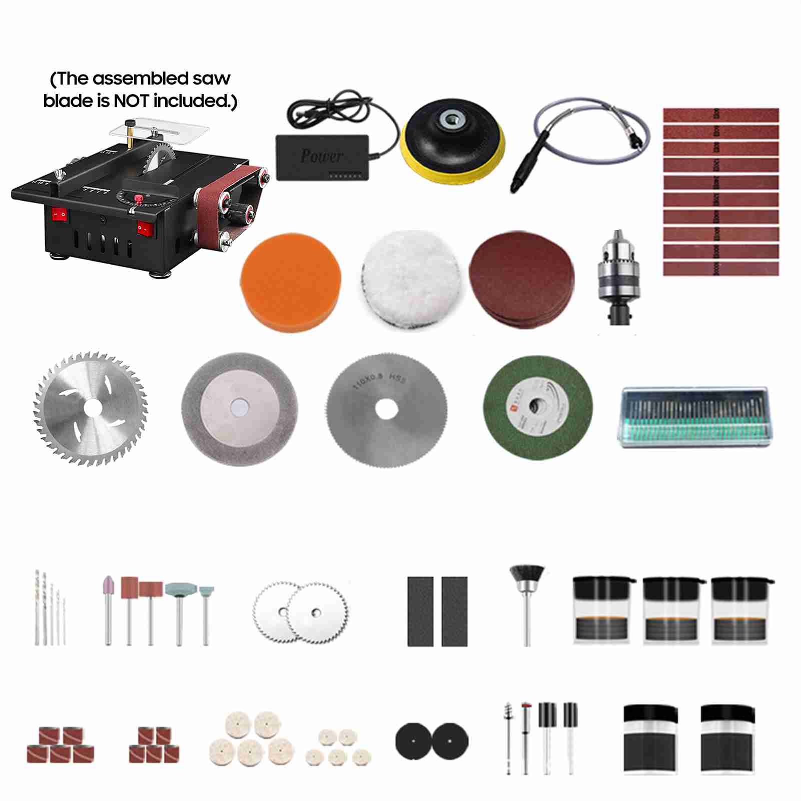 200W Mini Tezgah Testere ve Ba - Mini Table Saw For Woodworking incelemesi ve fiyatı