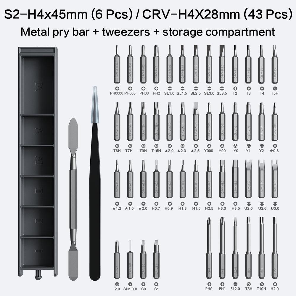 50'si 1 Arada Hassas Akülü Ele - Electric Screwdriver Rechargeable Usb incelemesi ve fiyatı