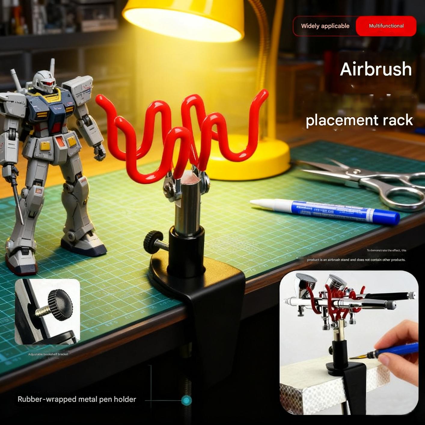 Airbrush Tutucu Yerçekimi Dest - Airbrush Kit With Mini Compressor incelemesi ve fiyatı