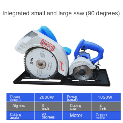MJ09 mini 2'si 1 arada ahşap h - Mini Table Saw For Woodworking incelemesi ve fiyatı