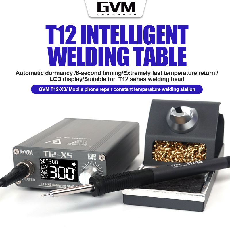 GVM T12-XS dijital ekran Ayarl - Digital Soldering Station T12 incelemesi ve fiyatı