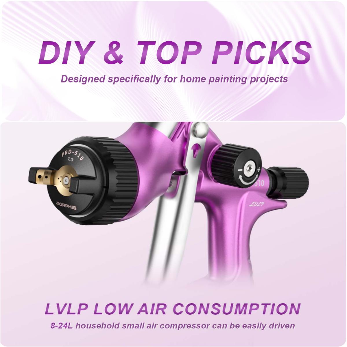 Orijinal PORPHIS PRD-510 Boya  - Airbrush Kit With Mini Compressor incelemesi ve fiyatı