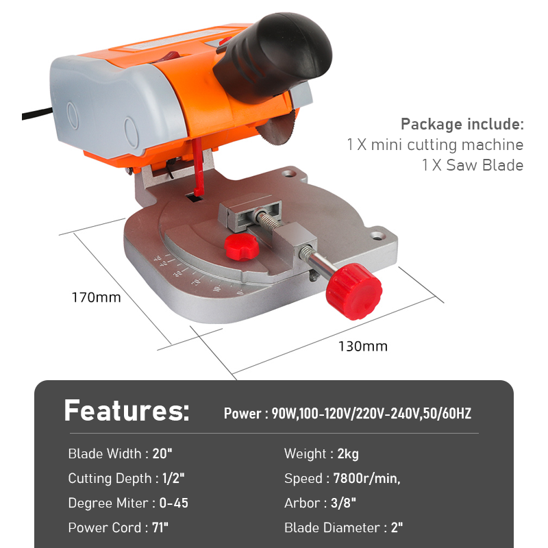 Mini Kesme Makinesi 45 Derece  - Mini Table Saw For Woodworking incelemesi ve fiyatı